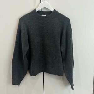 H&M Grey Mockneck Sweater
